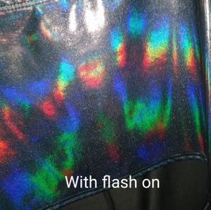 Coated cut out romper